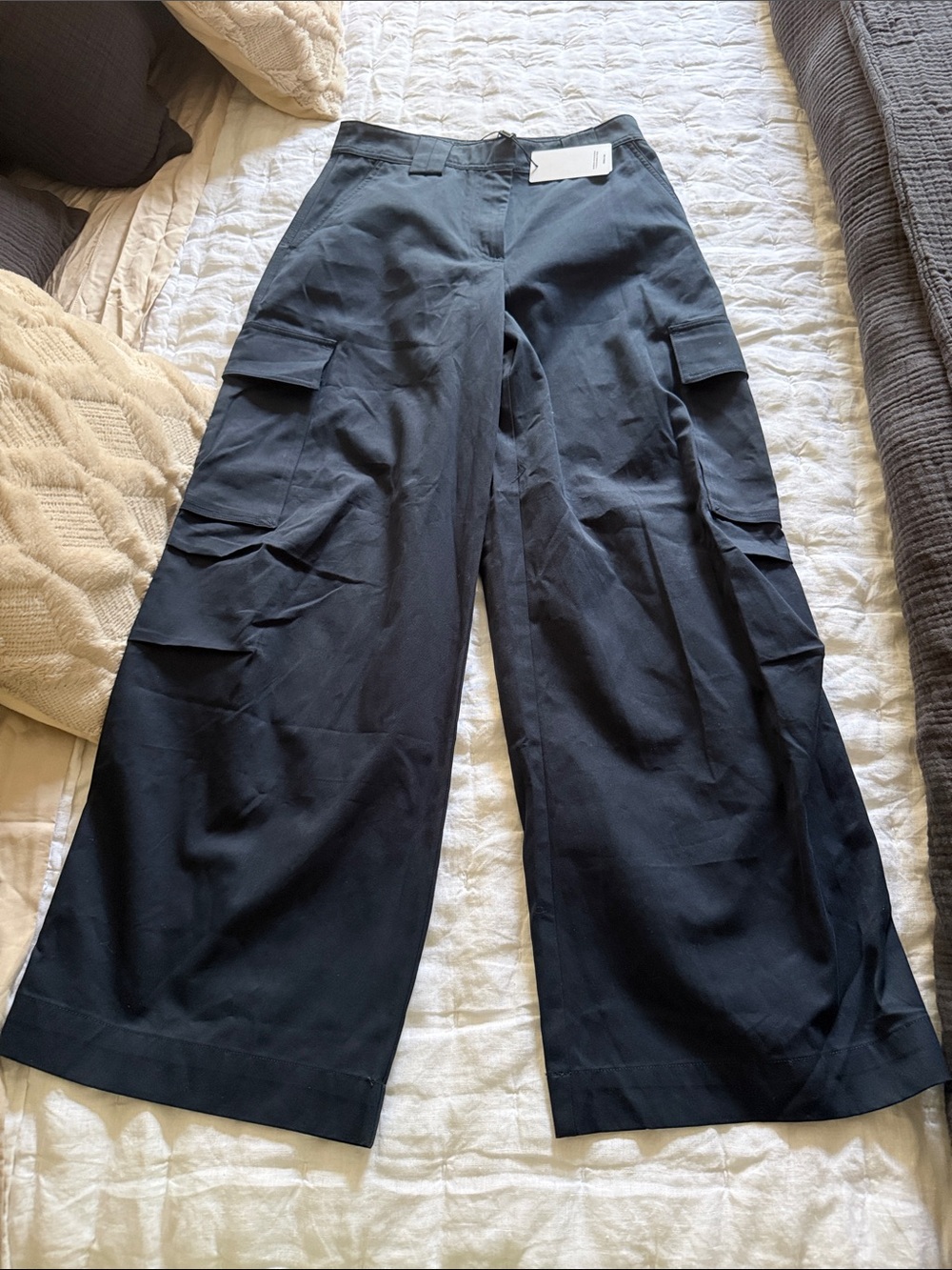 Reiss Ava combat pants - navy blue - Picture 5 of 9